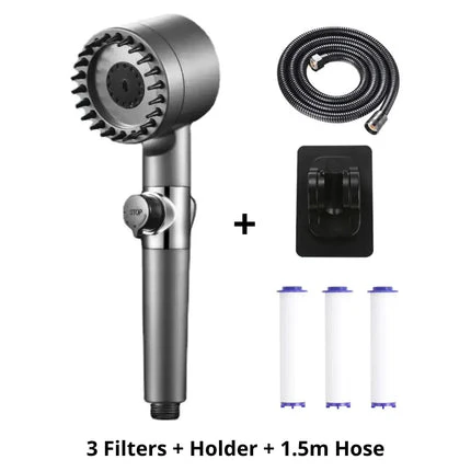 Multifunctionele douche voor massage en huidverzorging