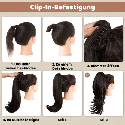 💕LAATSTE DAG VAN DE PROMOTIE - 50 % KORTING💕Krullend, golvend kroeshaar met paardenstaart