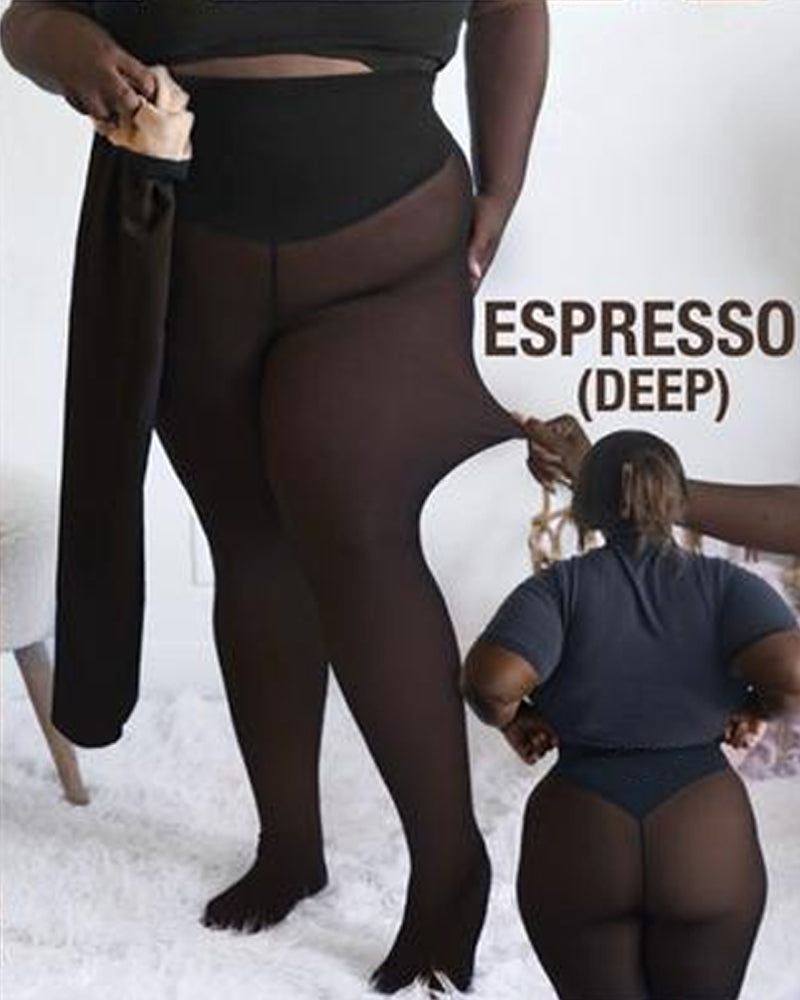 ⚡50K+ VERKOCHT!❄️Vormgevende fleece-legging met één naad✨✨Blijf warm. Zie er gegrepen uit. 💕