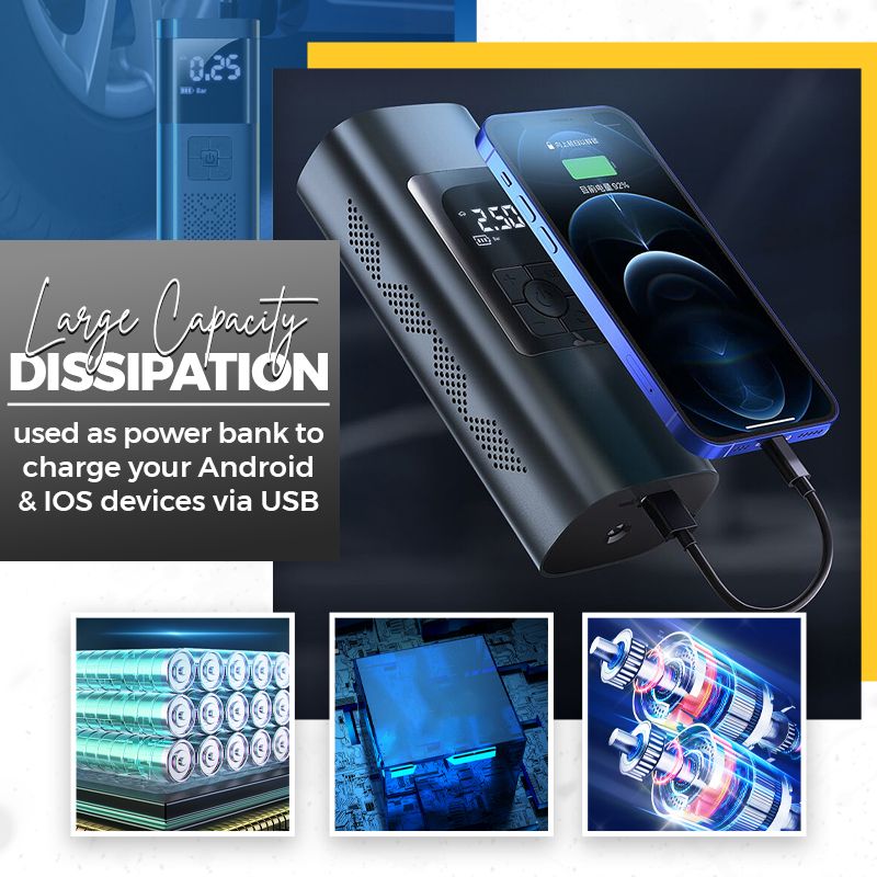 Digitale display autobandpomp