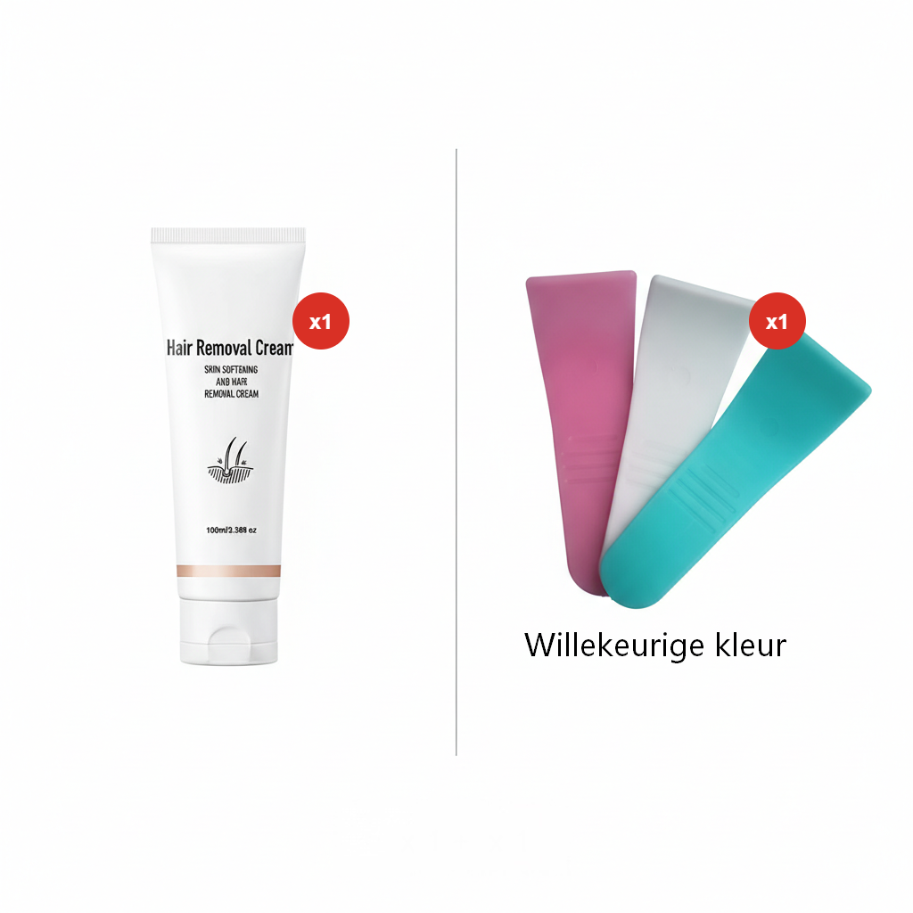 🧴【Geurige ontharingscrème】— Lost haar in slechts 3 minuten op en zorgt voor een gladheid zoals in een spa! 🌸✨