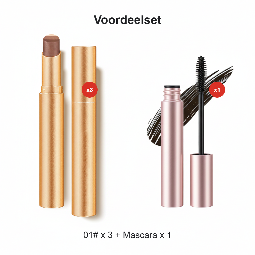 🎉 Tijdelijke aanbieding! Oogschaduwstick met drie tinten – snel aan te brengen, oogverblindend mooi！💫