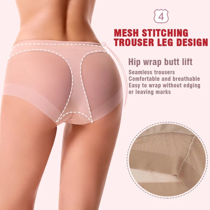 Naadloze ijszijde bodyconslip met hoge taille - betaal 1 krijg 4 (4 packs)