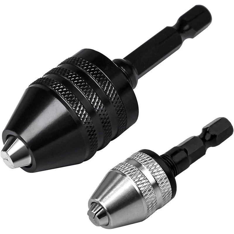 🔧 NU 50% KORTING! 3-klauwspantang voor elektrische schroevendraaiers en boormachines – sleutelloos, snelwisselbaar en compatibel met ronde en zeskantige schachten – perfect voor hobby's, renovaties en precisiewerk 🛠️✨