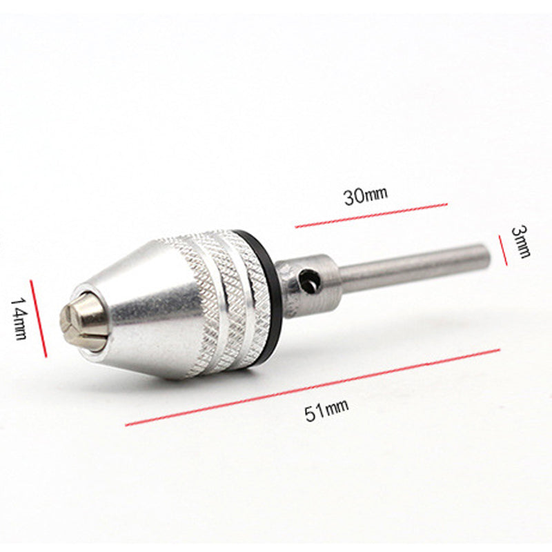 🔧 NU 50% KORTING! 3-klauwspantang voor elektrische schroevendraaiers en boormachines – sleutelloos, snelwisselbaar en compatibel met ronde en zeskantige schachten – perfect voor hobby's, renovaties en precisiewerk 🛠️✨