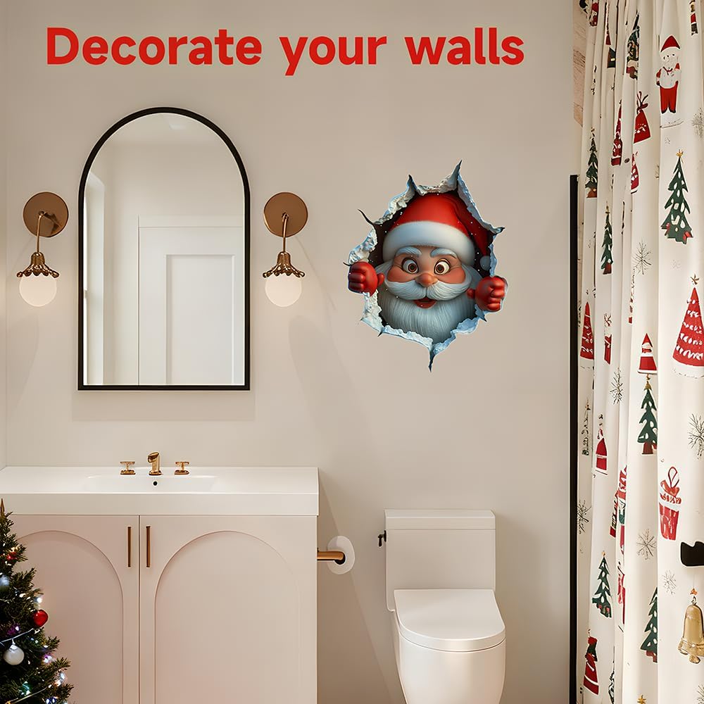 🎄Kerstuitverkoop 57% korting🎅Creatieve kerststickers voor aan de muur