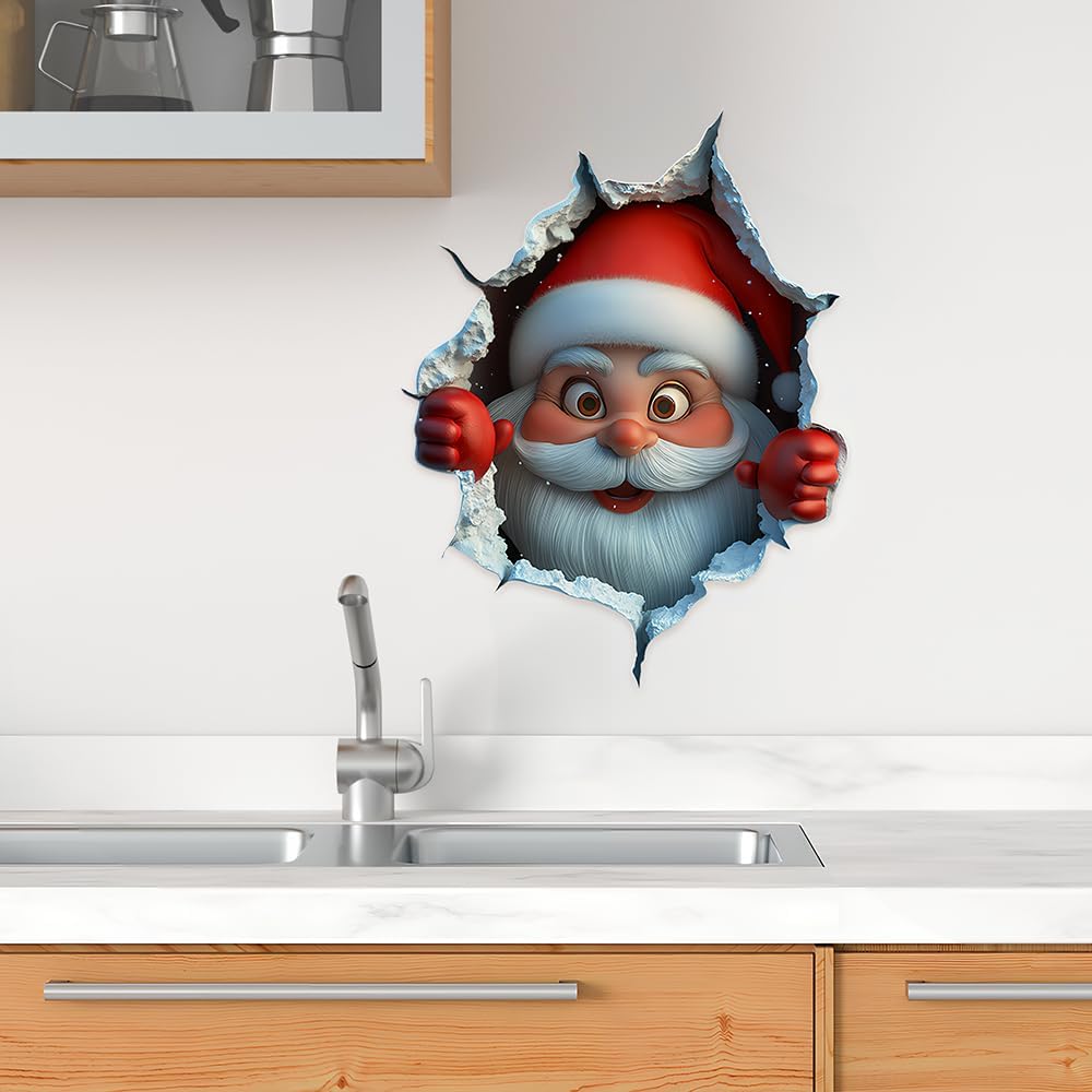 🎄Kerstuitverkoop 57% korting🎅Creatieve kerststickers voor aan de muur