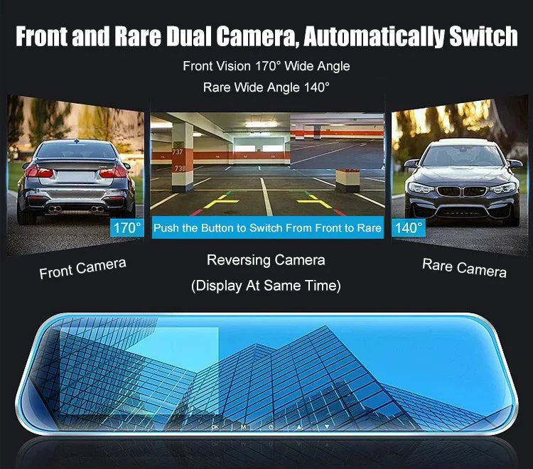Dual HD Lens Auto Rijden Recorder