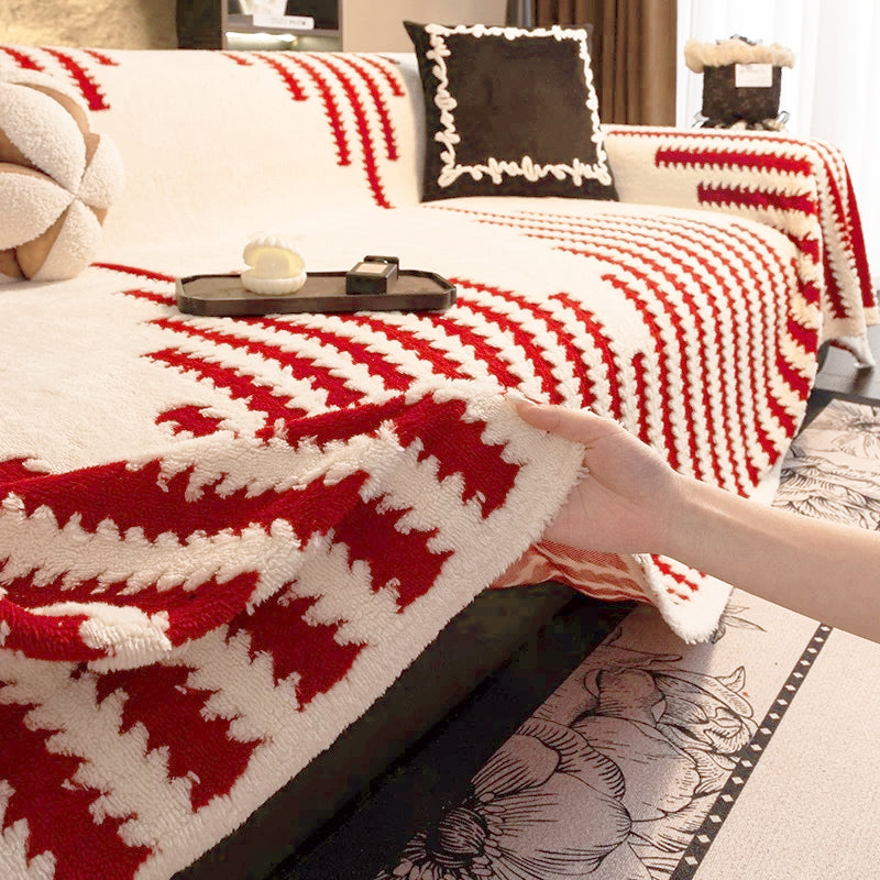 ⏰50% KORTING – LAATSTE KANS⏰ Pluche Sofaovertrek – Dik, Antislip & Pluche Warm – Geef je Oude Bank Nieuw Leven – Voor Herfst & Winter! 🔥