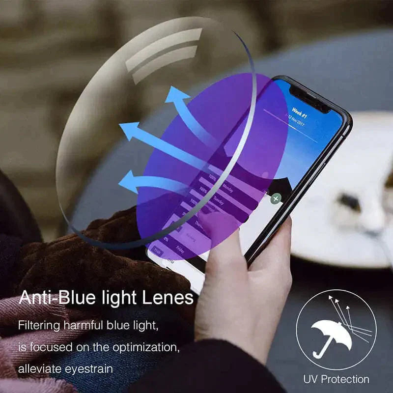 🎉Laatste aanbieding -50%💥 Leesbrillen met hoge hardheid & blauwlichtfilter voor dichtbij + veraf
