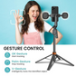 📱 180 cm Smart Selfiestick met Automatische Gezichtsherkenning – Film en Maak Foto's met Meer Vrijheid