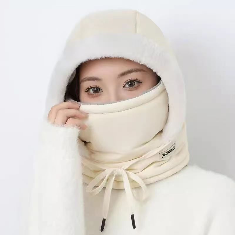 🧢❄️Dikke Thermo Hoed met Gezichtsmasker – Warm en Stijlvol voor Mannen en Vrouwen!