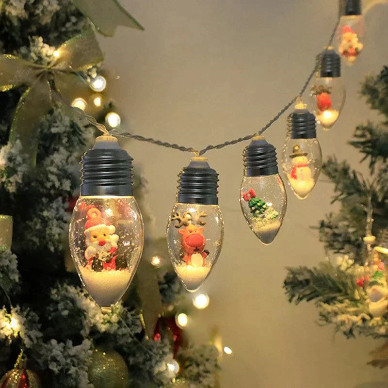 🎄Kerstmis Vintage Decor Lichtslinger - Led-lampen Lichtslingers🎅