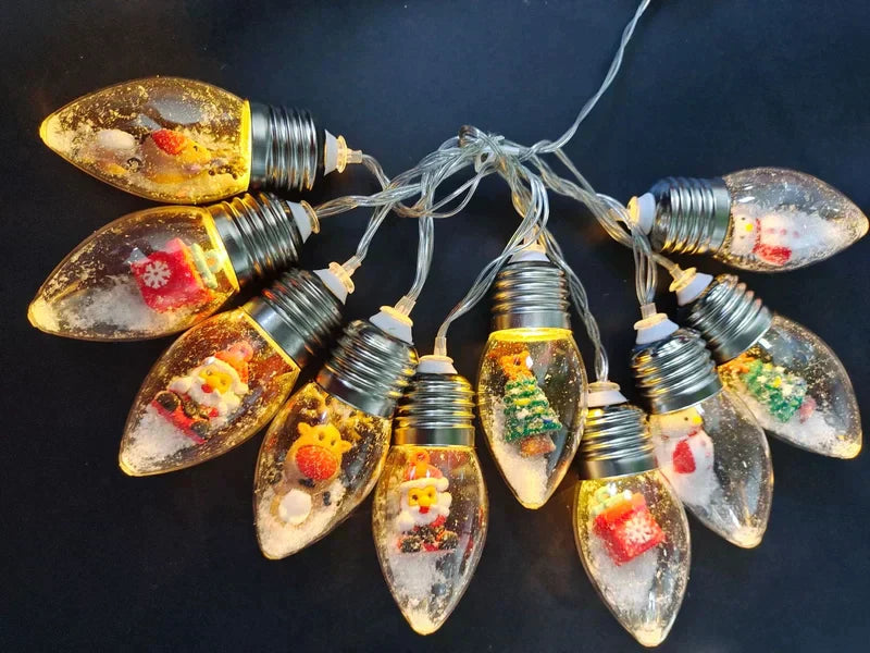 🎄Kerstmis Vintage Decor Lichtslinger - Led-lampen Lichtslingers🎅