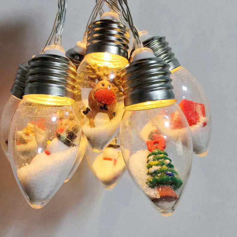 🎄Kerstmis Vintage Decor Lichtslinger - Led-lampen Lichtslingers🎅
