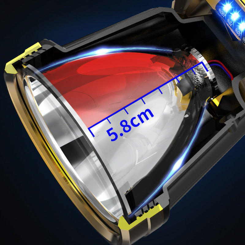 Oplaadbare superheldere LED-hoofdlamp voor buitengebruik (50% KORTING)