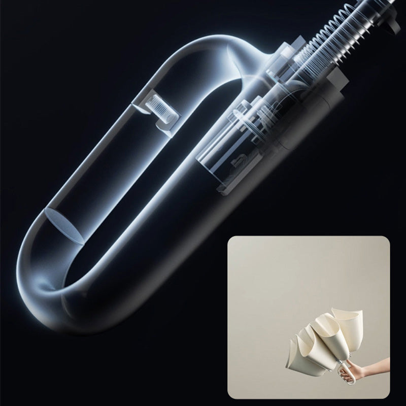 🌧️🌞50% korting🌂Reflecterende veiligheidsstrip paraplu met ringgesp