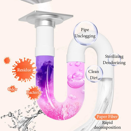 🎁Uitverkoop 50% UIT🔥Multi-Gebruik Krachtige Anti-Clog Afvoerreiniger Poeder