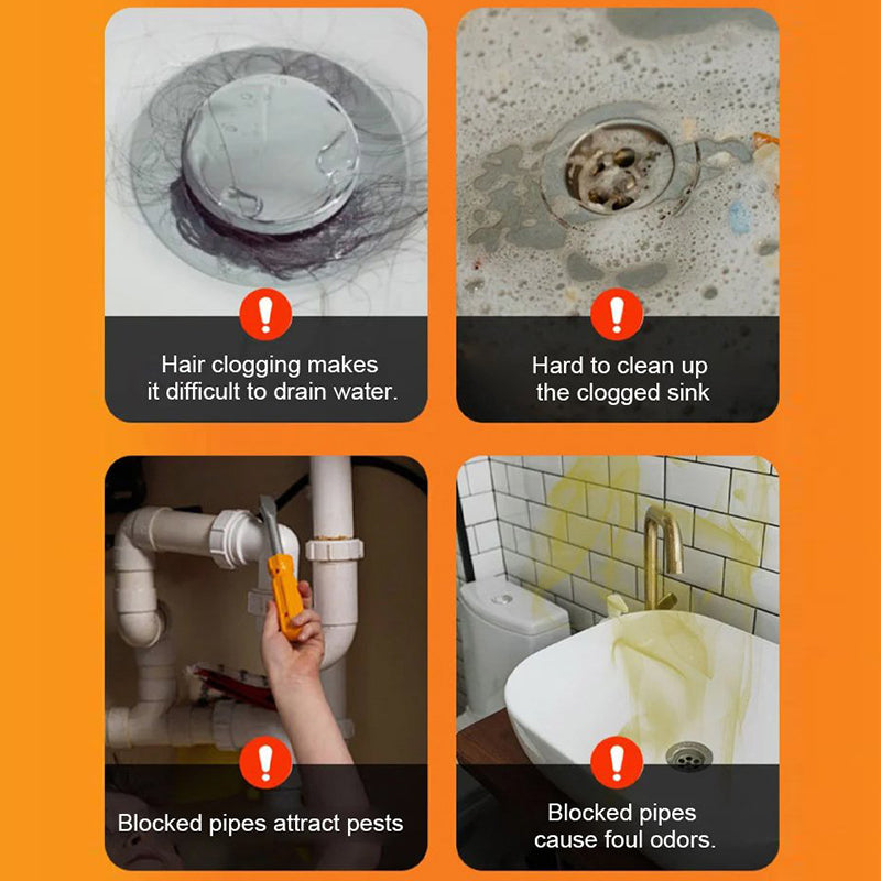 🎁Uitverkoop 50% UIT🔥Multi-Gebruik Krachtige Anti-Clog Afvoerreiniger Poeder
