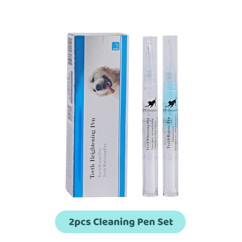 2st Pet Tooth Whitening Schoonmaak Pen Set