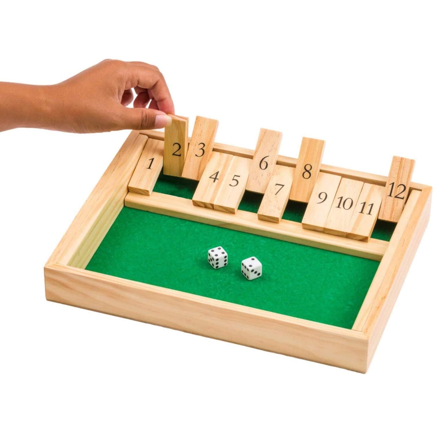 🔥FUN FAMILIE SPELLEN - Shut The Box Bordspel 🎲