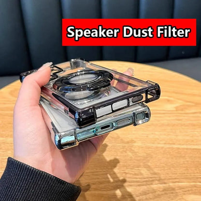 Anti-drop telefoonhoesje met onzichtbare ring voor Samsung