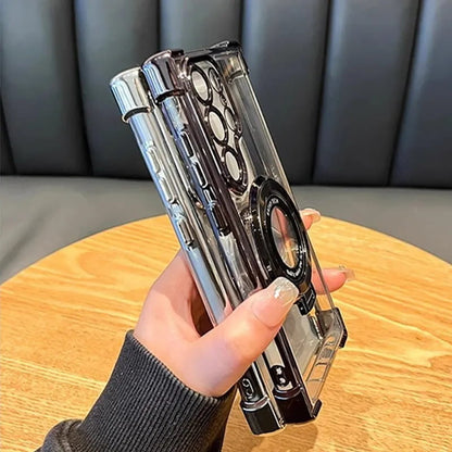 Anti-drop telefoonhoesje met onzichtbare ring voor Samsung