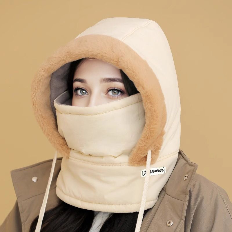 🧢❄️Dikke Thermo Hoed met Gezichtsmasker – Warm en Stijlvol voor Mannen en Vrouwen!
