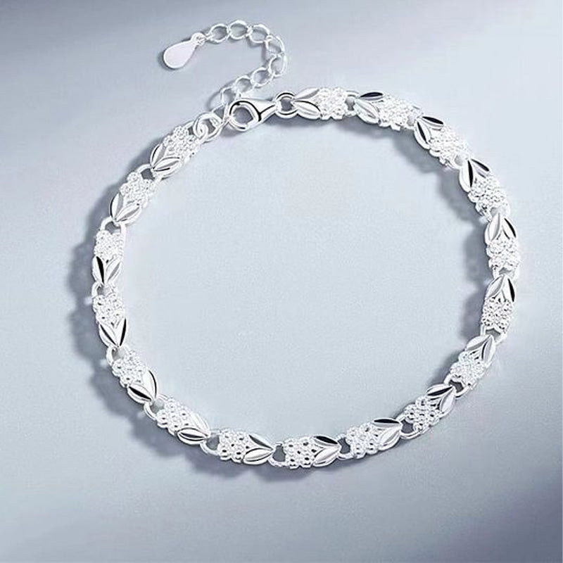 ✨Elegante sprankelende geluksklaverarmband🍀