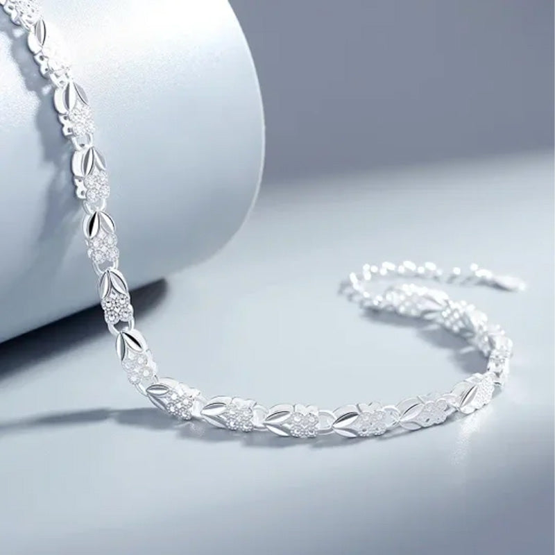 ✨Elegante sprankelende geluksklaverarmband🍀