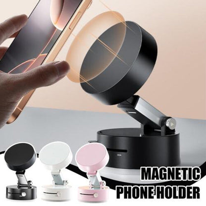 🔥2025 HEETTE VERKOOP🎁Opvouwbare Draagbare Vacuüm Magnetische Mobiele Telefoonhouder