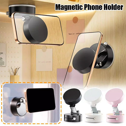 🔥2025 HEETTE VERKOOP🎁Opvouwbare Draagbare Vacuüm Magnetische Mobiele Telefoonhouder