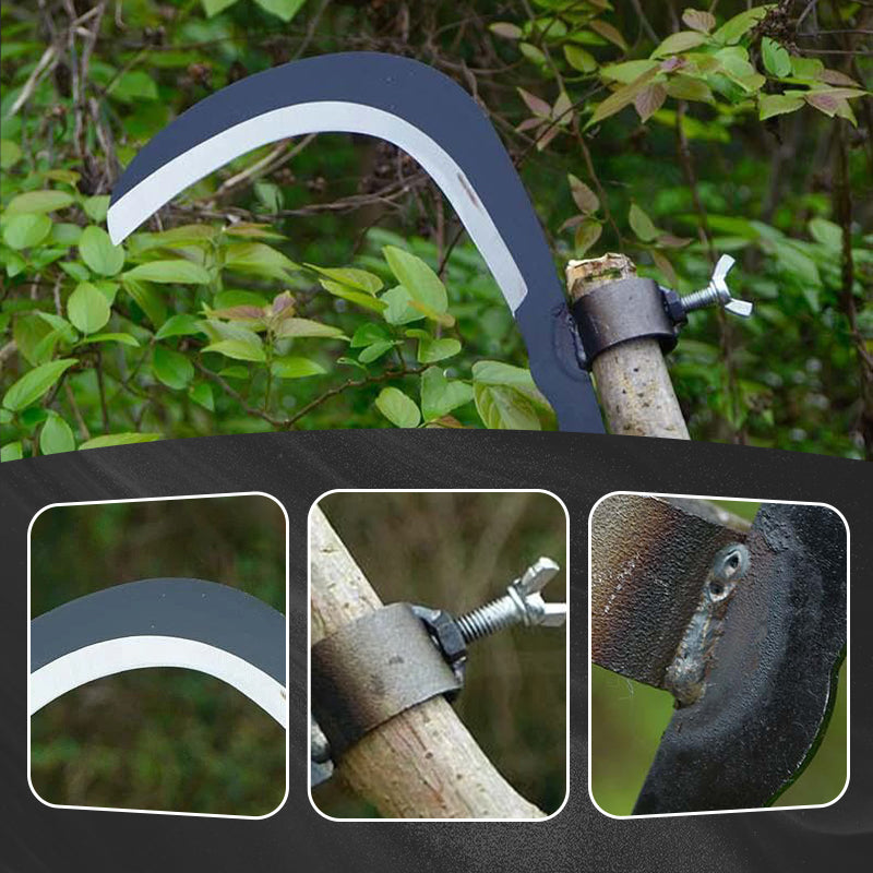 💥Hot Sale 45% UIT🔥Multifunctionele Draagbare Gras Sikkel Maaikop