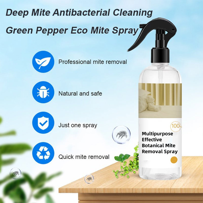 Multifunctionele effectieve botanische mijtverwijderingsspray