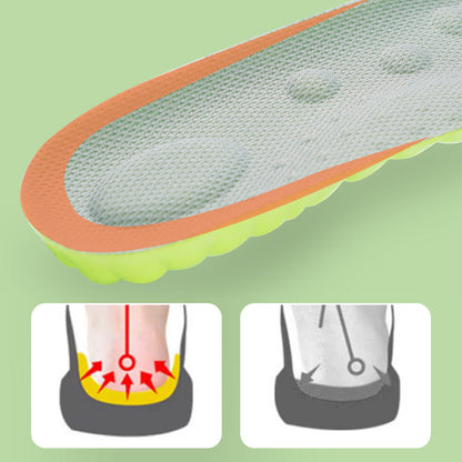 Comfortable Breathable Shock-Absorbing Running Insoles