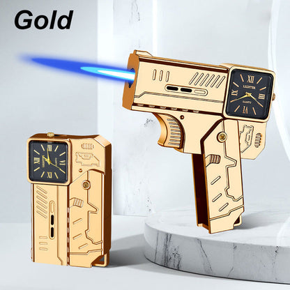 🔥HOT SALE🔥Folding Blue Flame Trigger Lighter Keychain