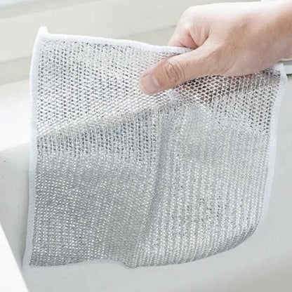 10 PCS Metal Wire Dish Towels (Double Layer)