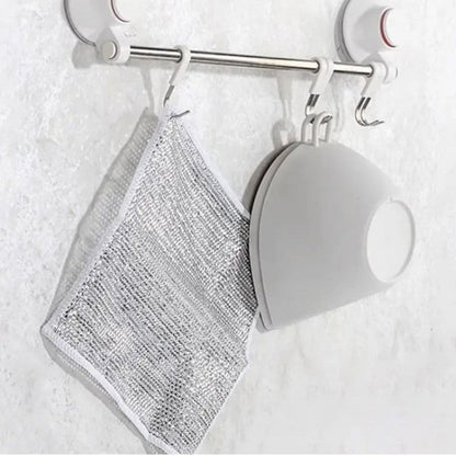 10 PCS Metal Wire Dish Towels (Double Layer)