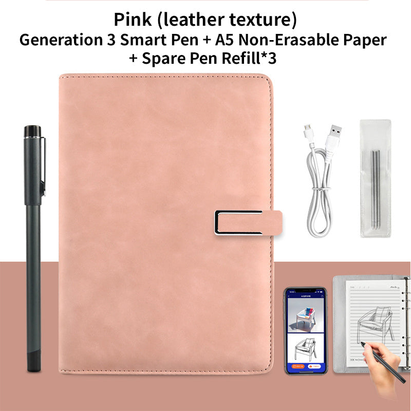 Wireless Smart Writing Notebook Set