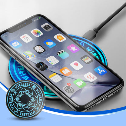 Wireless Fast Charger with Magic Light