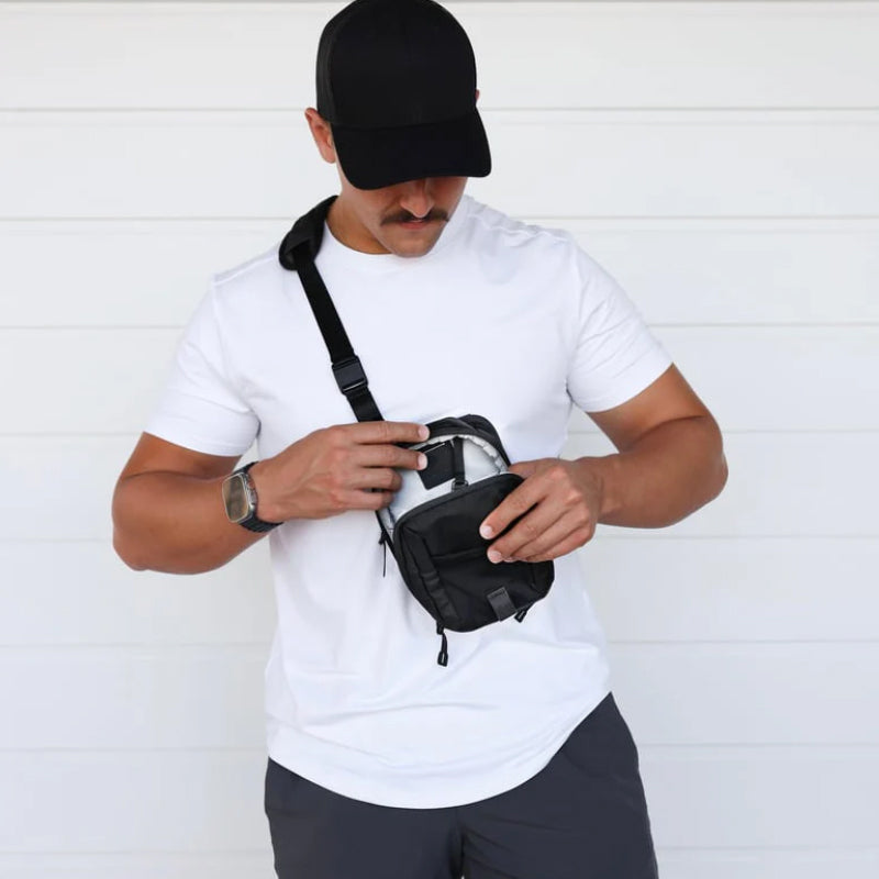 Versatile Multi-Pocket Magnetic Bottle Gym Bag