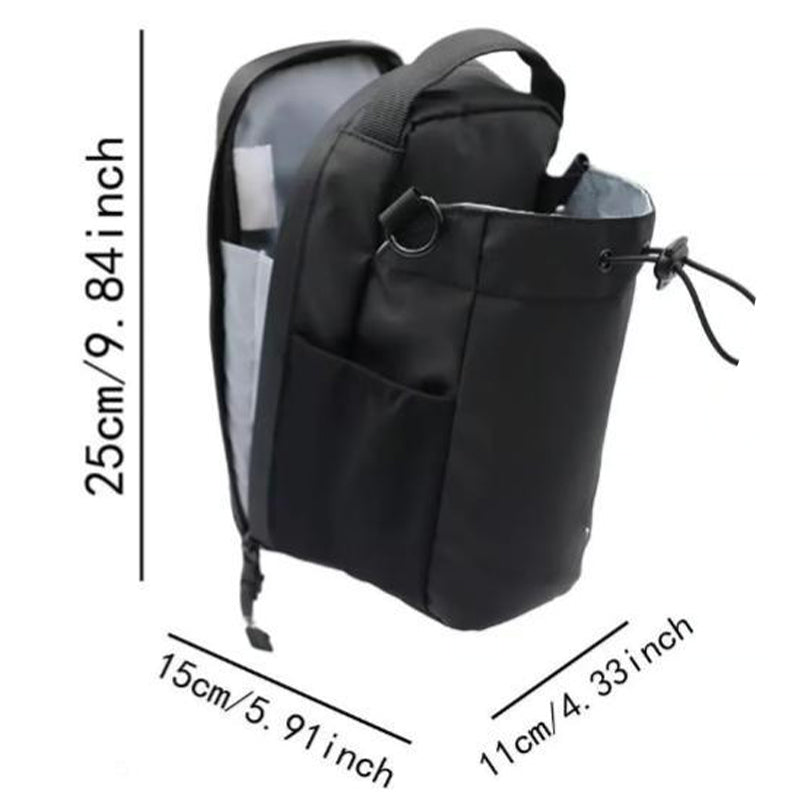 Versatile Multi-Pocket Magnetic Bottle Gym Bag