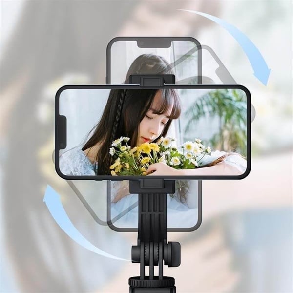 📱 180 cm Smart Selfiestick met Automatische Gezichtsherkenning – Film en Maak Foto's met Meer Vrijheid
