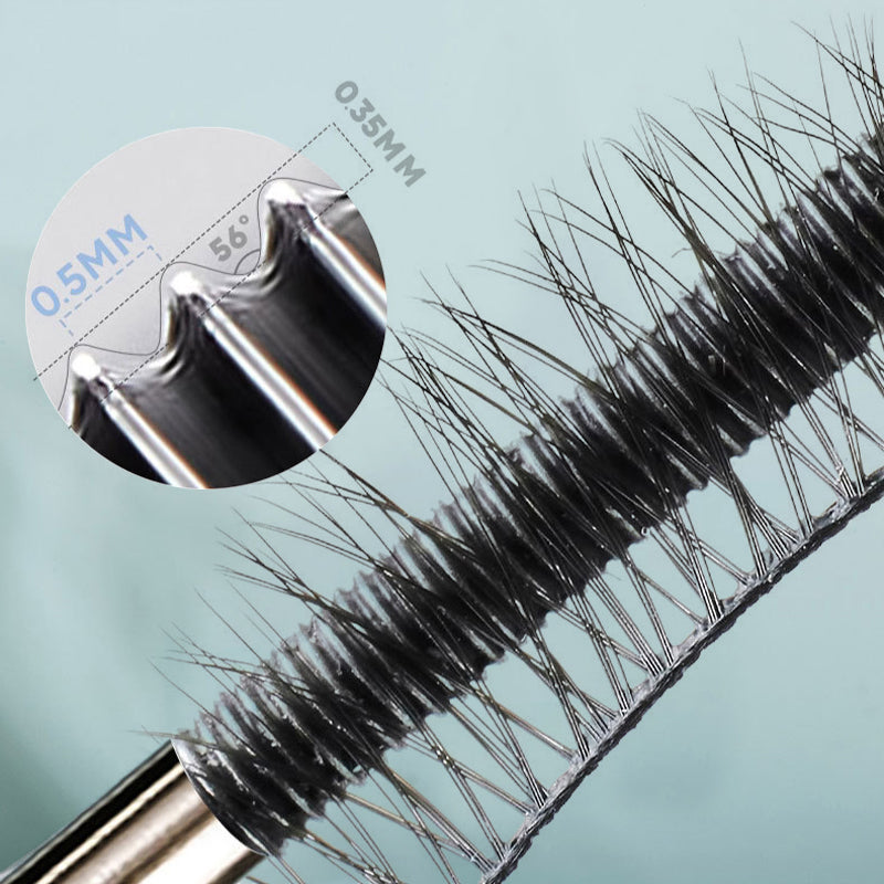 Waterdichte en zweetbestendige verlengende en krullende mascara