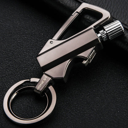 🚀 Grappige gadget 🔥 Sleutelhanger vuursteen vuurstarter