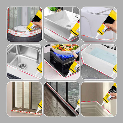 🛠️ ✨Plastic Staallijm Kit Met Schraper: Hard Als Staal Na Hardening – Waterdicht & Duurzaam!