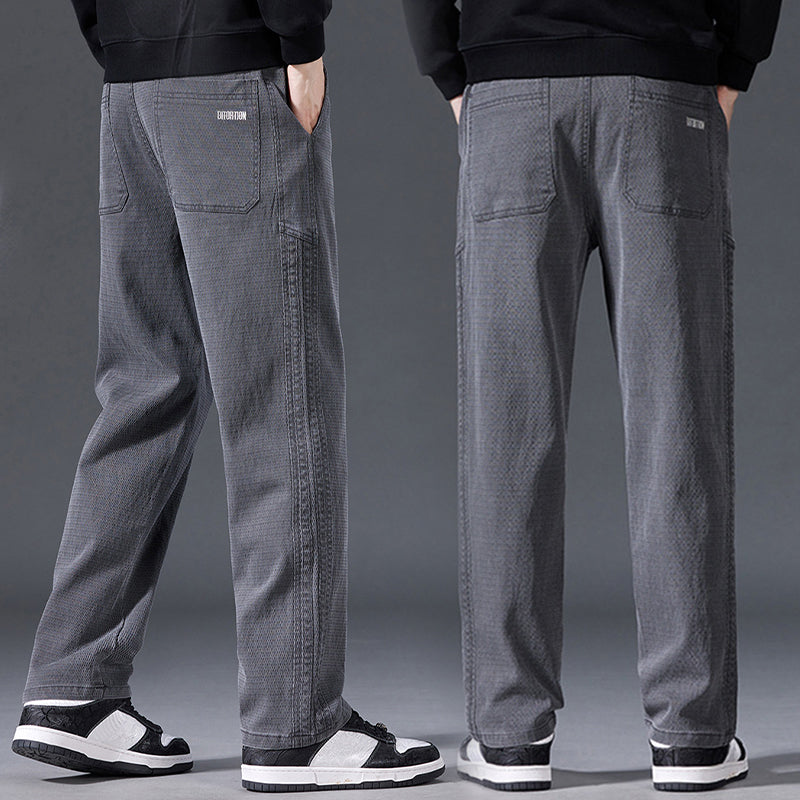 Stylish & Comfortable Straight-Leg Men's Pants