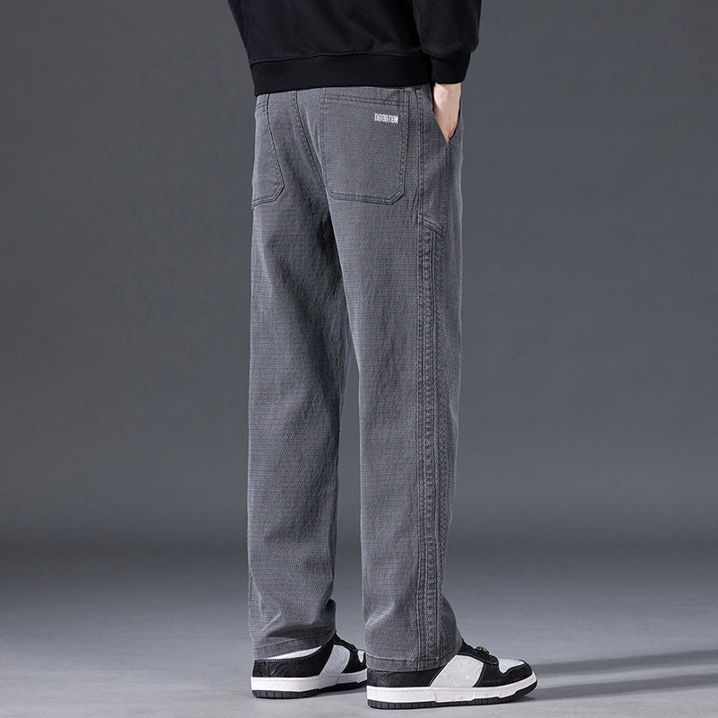 Stylish & Comfortable Straight-Leg Men's Pants