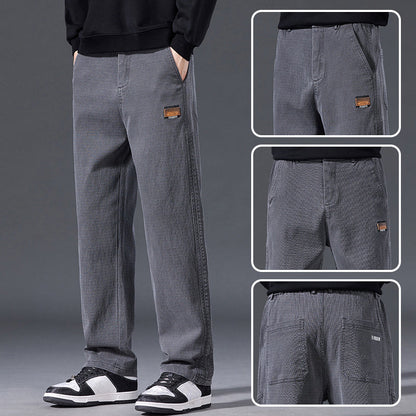 Stylish & Comfortable Straight-Leg Men's Pants