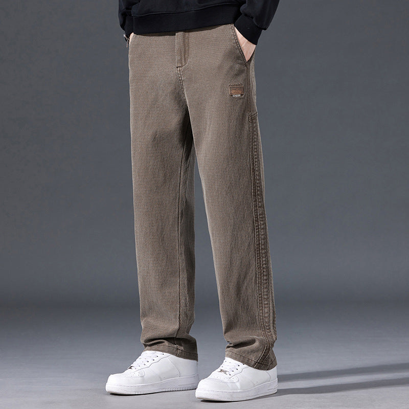 Stylish & Comfortable Straight-Leg Men's Pants